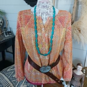 NWOT Rose + Olive Blouse